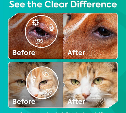 Befor and After Remend BioHAnce Corneal Gel