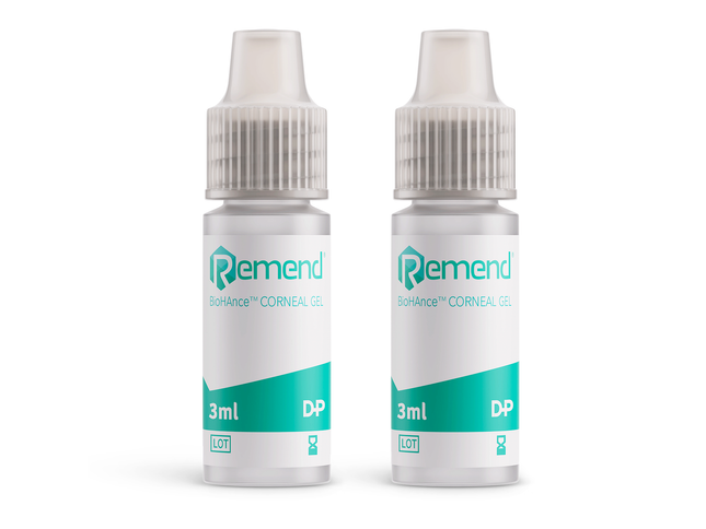 Remend BioHAnce Corneal Gel 3ml (2 bottles)