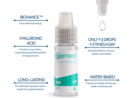 Remend® BioHAnce™ Corneal Gel 3ml