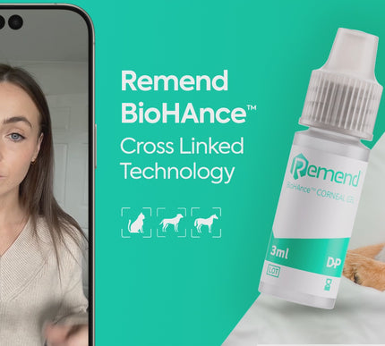 Video about Remend BioHAnce Corneal Gel 3ml